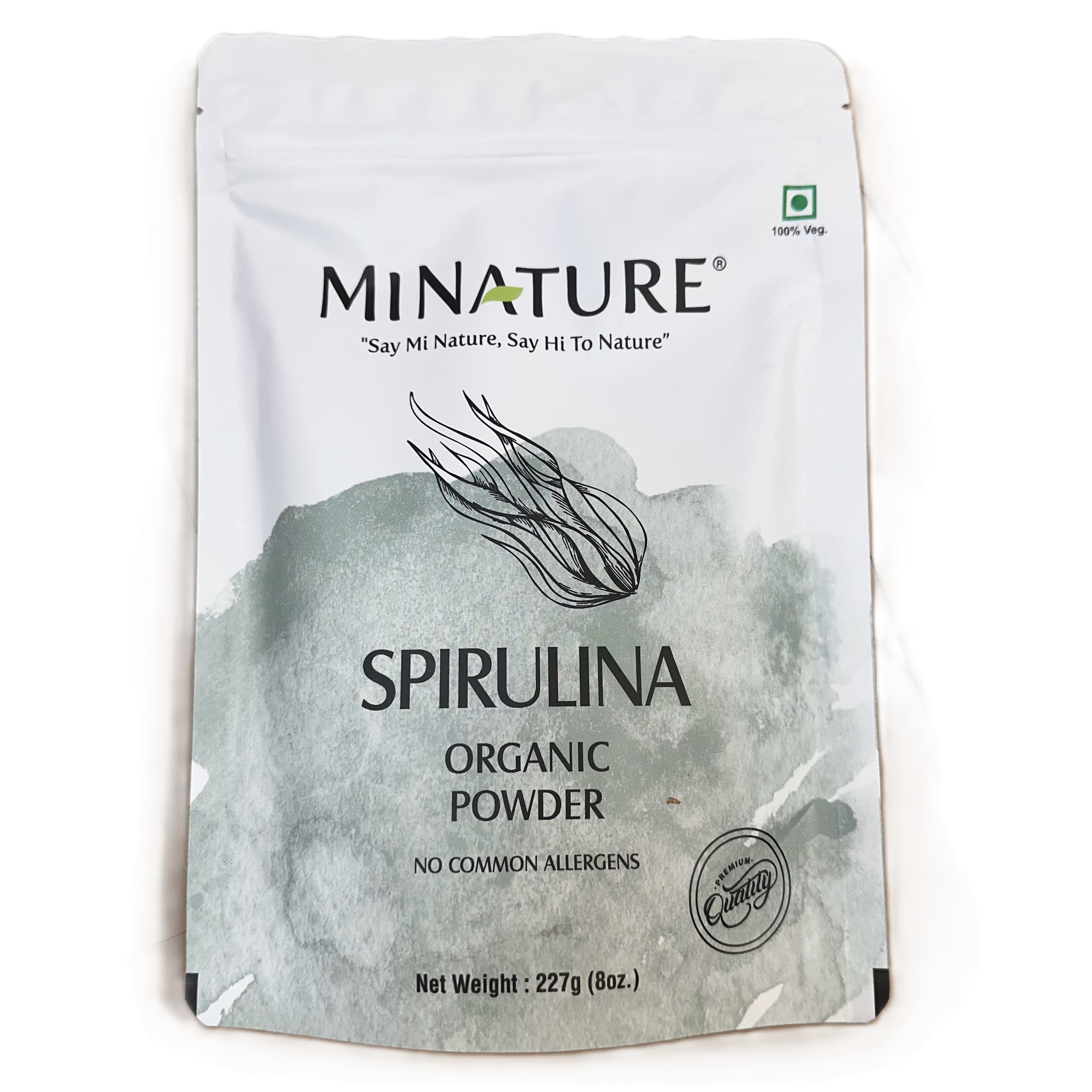 MINATURE SPIRULINA POWDER 227G