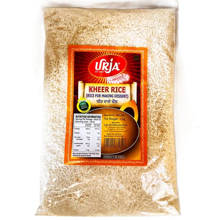 URJA KHEER RICE 1KG | Medusa Store