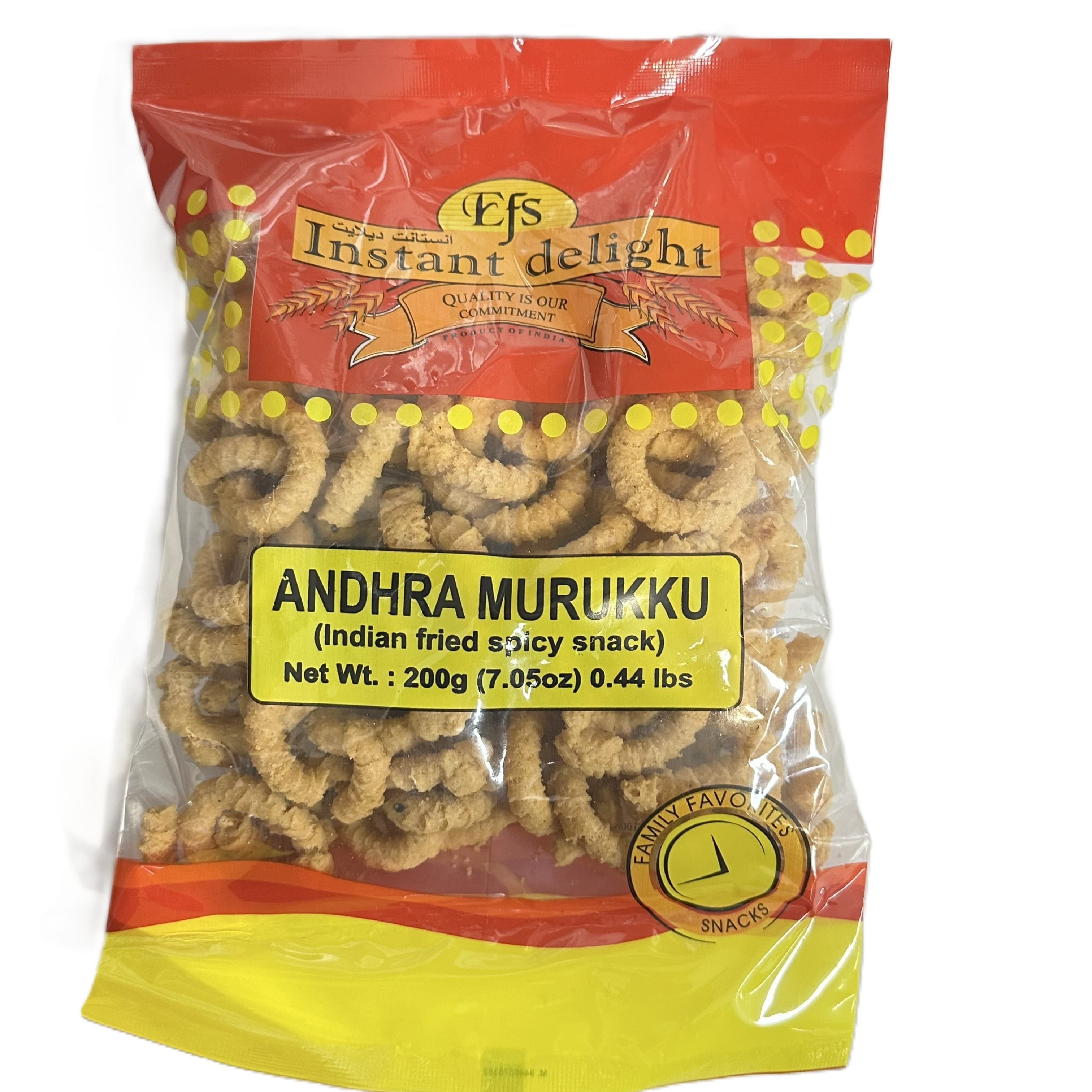 INSTANT DELIGHT ANDHRA MURUKKU 200GM